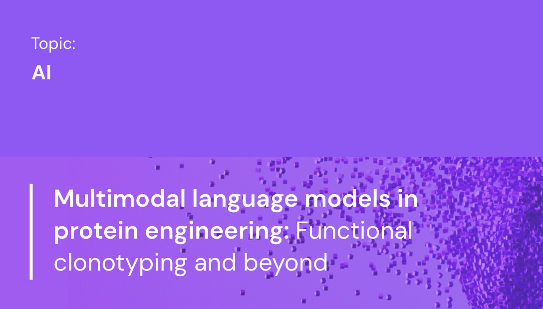 Multimodal language models in protein engineering: Functional clonotyping & beyond